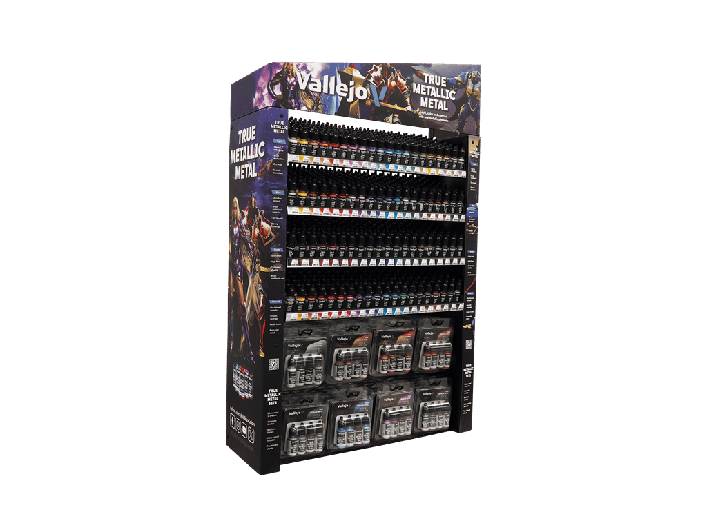 Vallejo - True Metallic Metal / Full range - 80 colors in 18 ml bottles + 8 sets