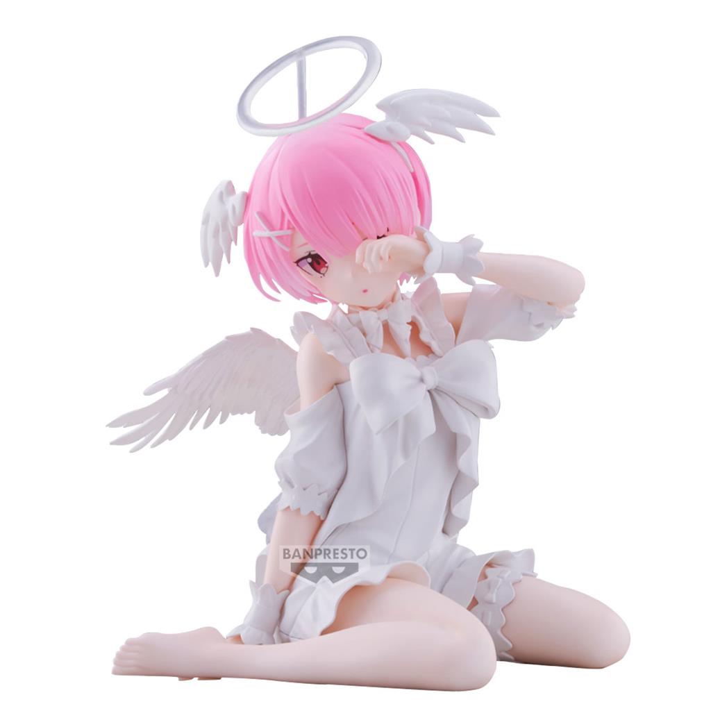 Re:ZERO -Starting Life in Another World - Banpresto Relax Time Figure - Ram (Sweet Angel)