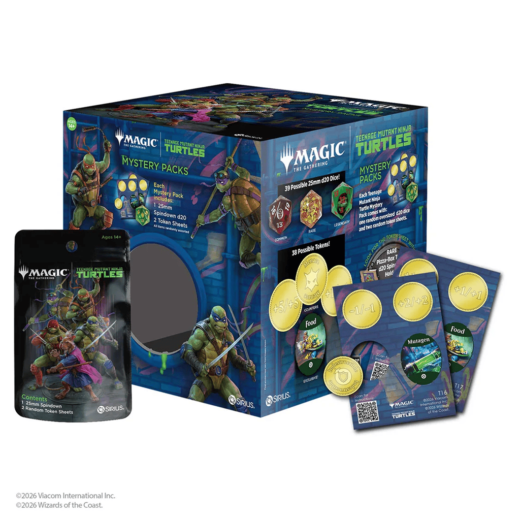 Sirius Dice - Magic: The Gathering Teenage Mutant Ninja Turtles Treasure Packs PDQ