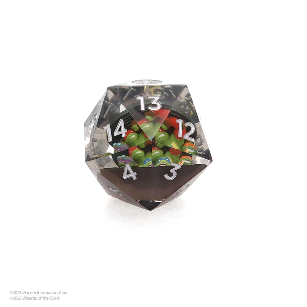 Sirius Dice - Magic: The Gathering Teenage Mutant Ninja Turtles 55mm d20 Spindown