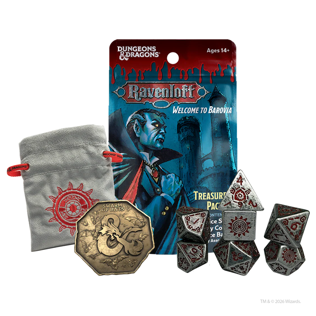 Sirius Dice - D&D – Ravenloft: Castle Ravenloft Treasure Packs PDQ
