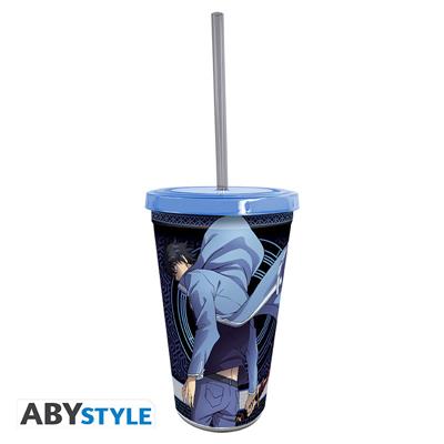 Solo Leveling - Tumbler with Straw (470ml) - Sung Jinwoo