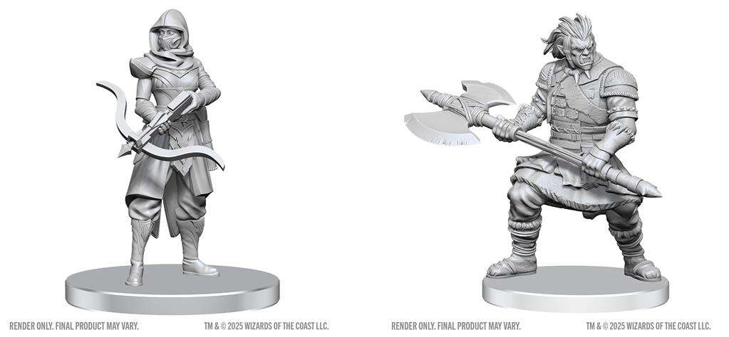 D&D Nolzur's Marvelous Miniatures: Assassin & Berserker