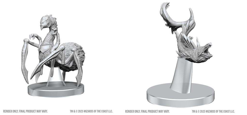 D&D Nolzur's Marvelous Miniatures: Neogi & Space Eel