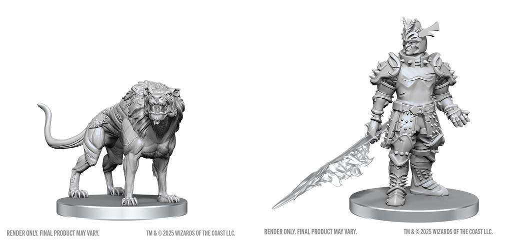 D&D Nolzur's Marvelous Miniatures: Hell Hound & Narzugon