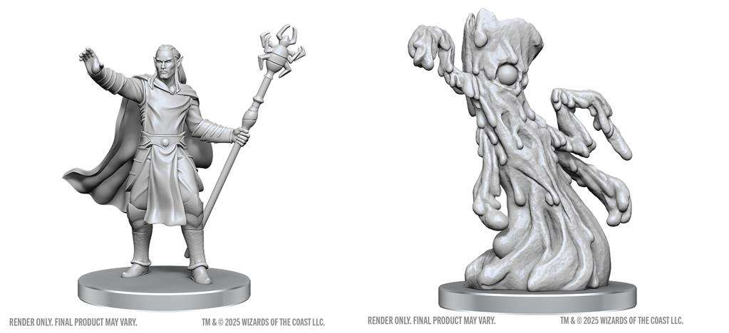 D&D Nolzur's Marvelous Miniatures: Drow Mage & Yochlol