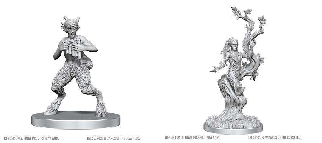D&D Nolzur's Marvelous Miniatures: Satyr & Dryad