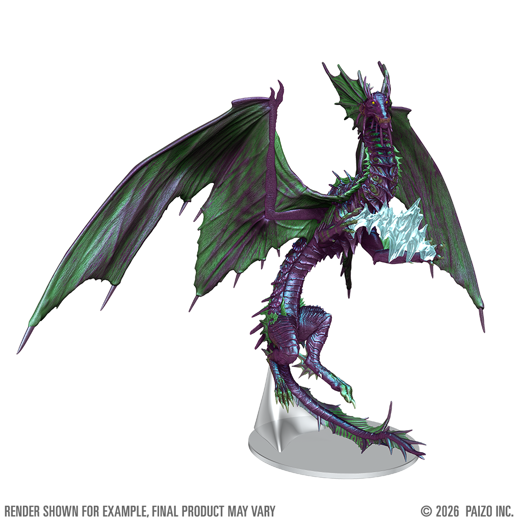 Pathfinder Battles: Adult Mirage Dragon Boxed Miniature - EN