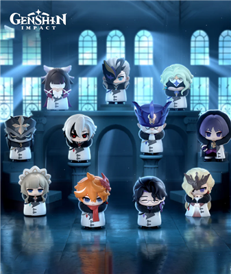 Genshin Impact - Blind Box Mini PVC Figures (CDU of 9) - Fatui Harbringers