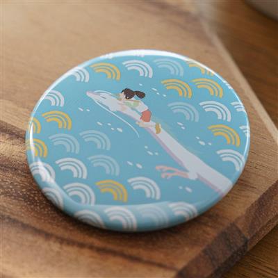 Spirited Away - Badge - Chihiro & Haku Dragon