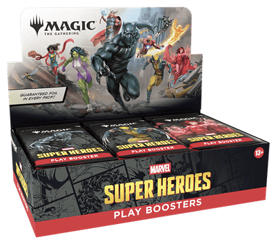 MTG - Marvel Super Heroes Play Booster Display (30 Packs) - EN
