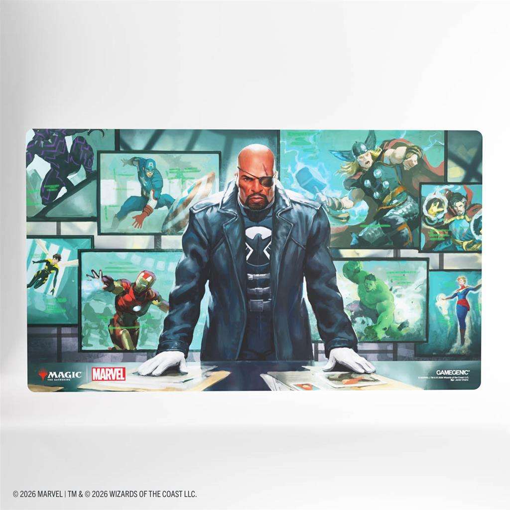 Magic: The Gathering | Marvel Super Heroes Prime Playmat - Director Nick Fury