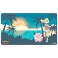 UP - Lillie and Clefairy Playmat for the Pokémon Trading Card Game
