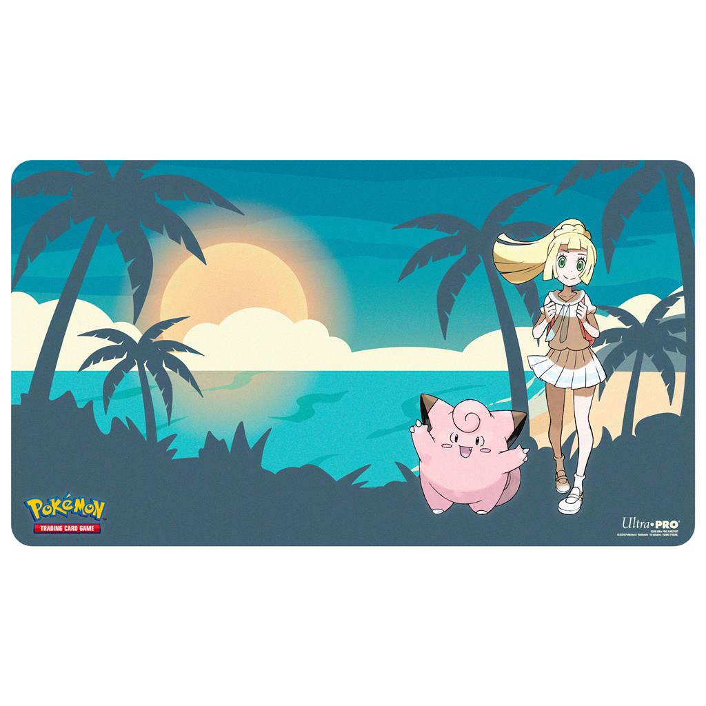 UP - Lillie and Clefairy Playmat for the Pokémon Trading Card Game