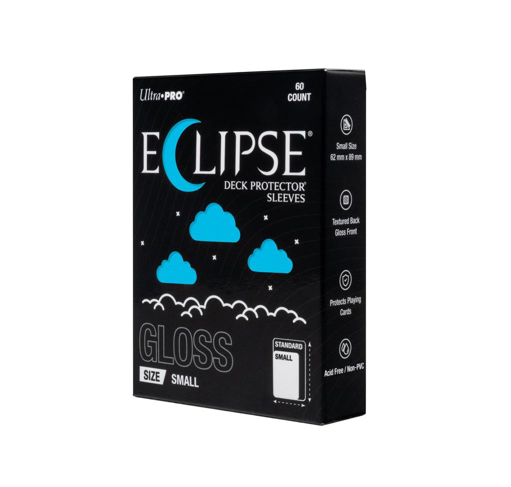 ECLIPSE® Gloss Small DECK PROTECTOR® Sleeves: Sky Blue - 60ct