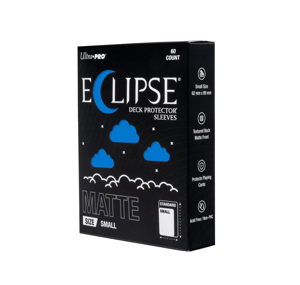ECLIPSE® Matte Small DECK PROTECTOR® Sleeves: Pacific Blue - 60ct