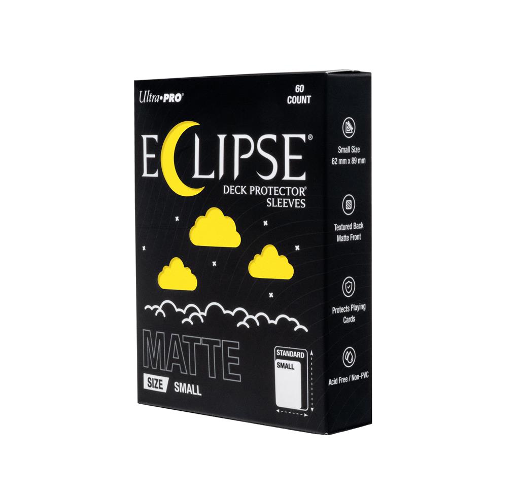 ECLIPSE® Matte Small DECK PROTECTOR® Sleeves: Lemon Yellow - 60ct