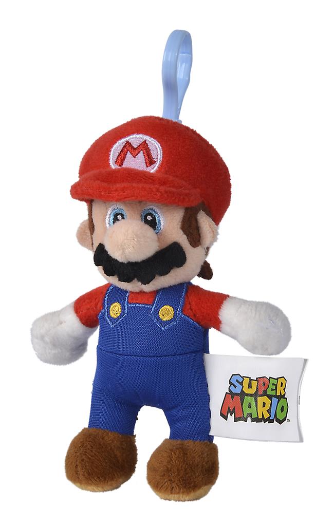 Super Mario - Plush Keychains, 4-sort. (CDU of 12)