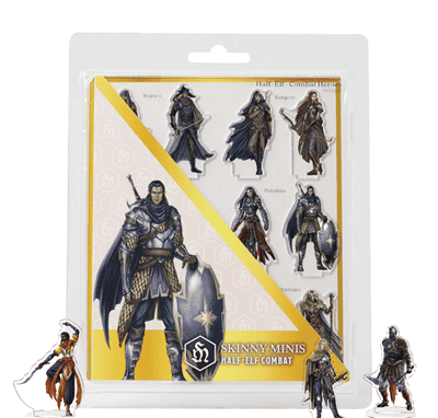 Skinny Minis - Half-Elf Combat - EN