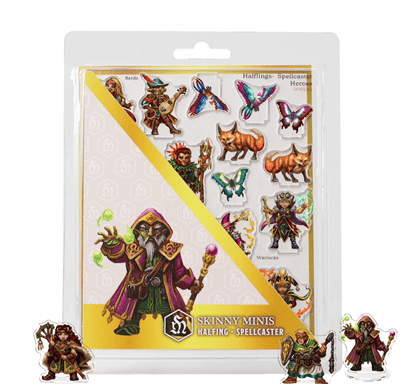 Skinny Minis - Halfling Spellcaster - EN