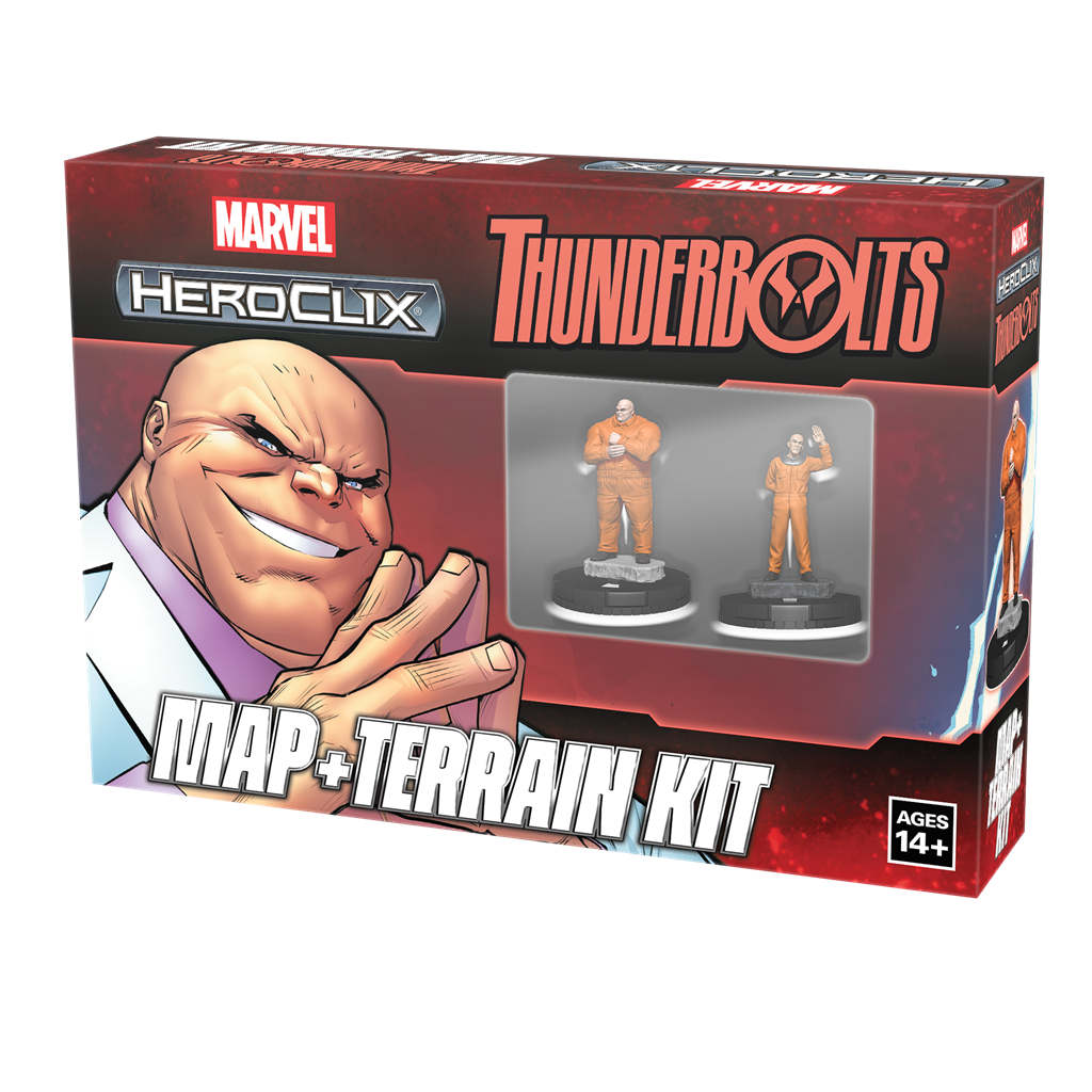 Marvel HeroClix: Thunderbolts Map and Terrain Kit - EN