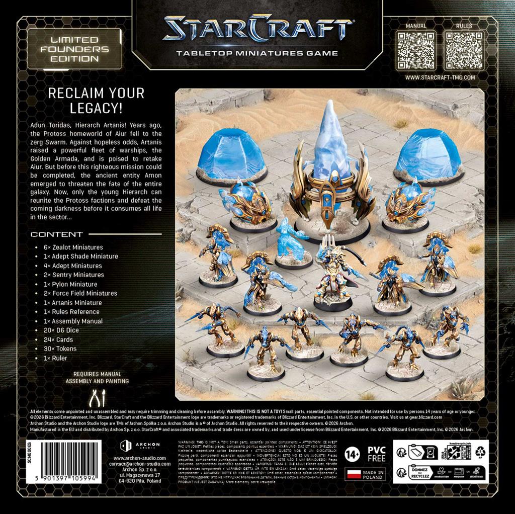 StarCraft® The Miniatures Game - Protoss Starter Set Founders Edition - EN