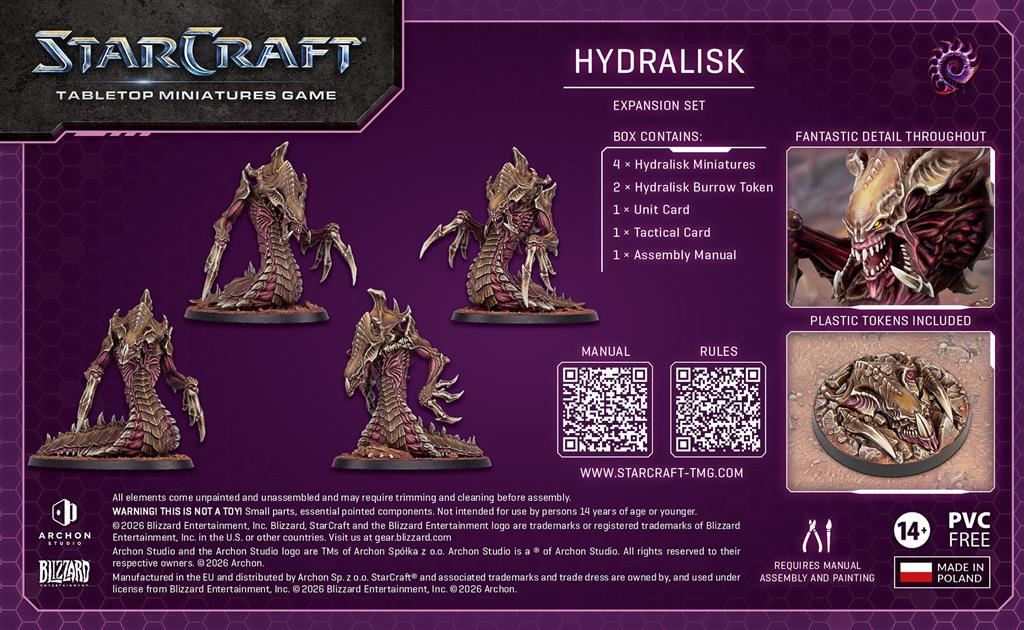 StarCraft® The Miniatures Game - Hydralisk - Zerg - Expansion Set - EN