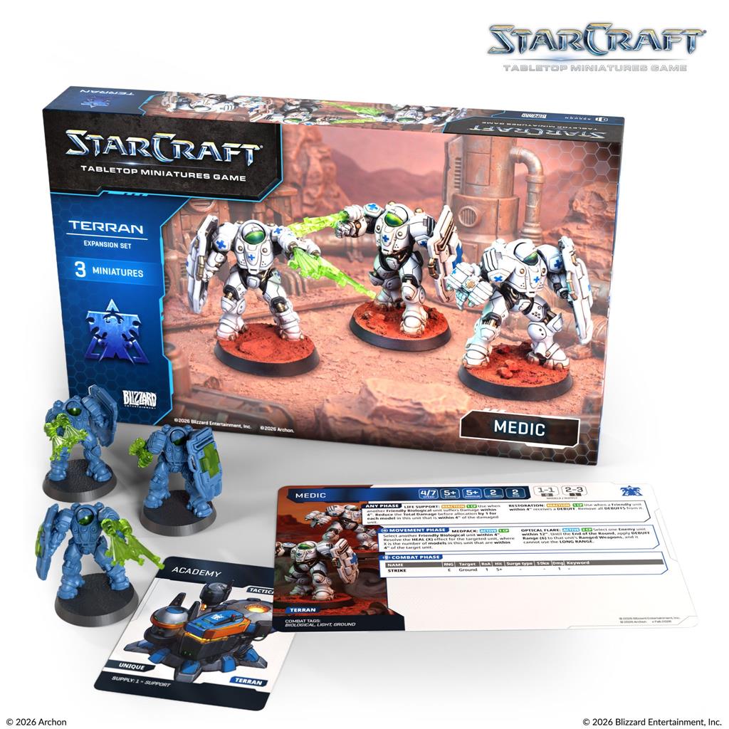 StarCraft® The Miniatures Game - Medic - Terran - Expansion Set - EN