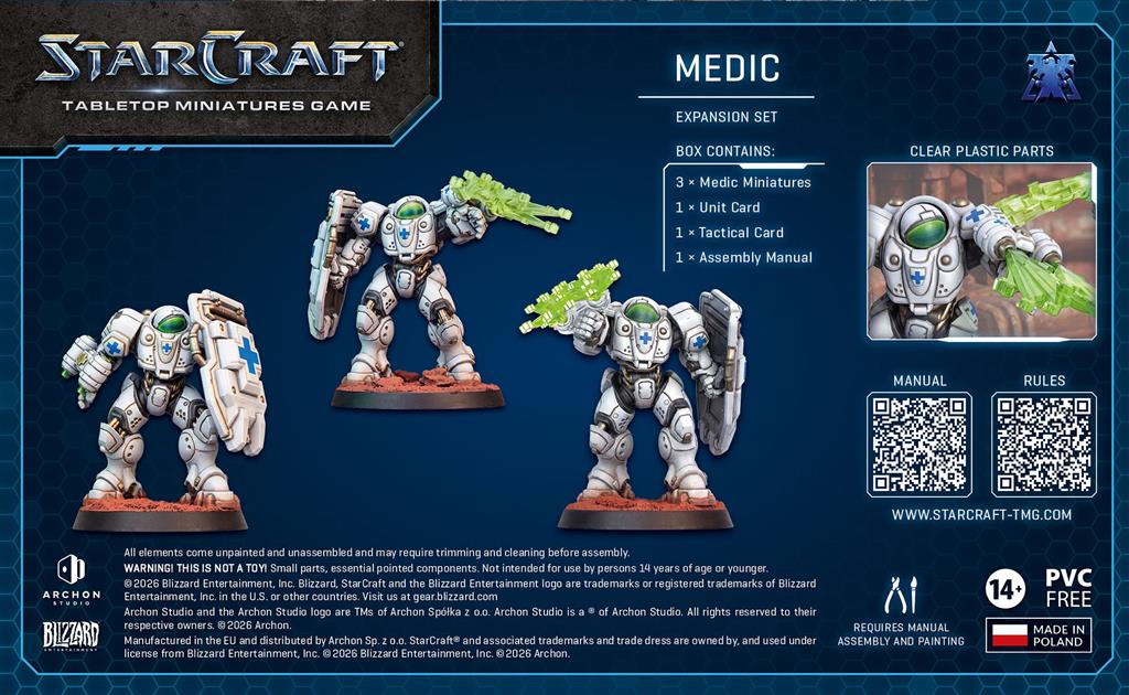 StarCraft® The Miniatures Game - Medic - Terran - Expansion Set - EN