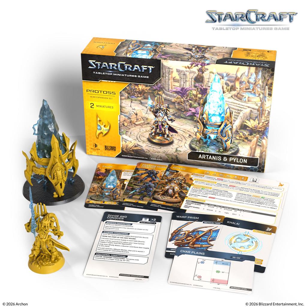 StarCraft® The Miniatures Game - Artanis (Hierarch) - Protoss - Hero Expansion Set - EN