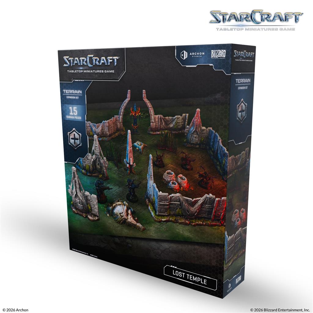 StarCraft® The Miniatures Game - Lost Temple - Terrain Expansion Set - EN