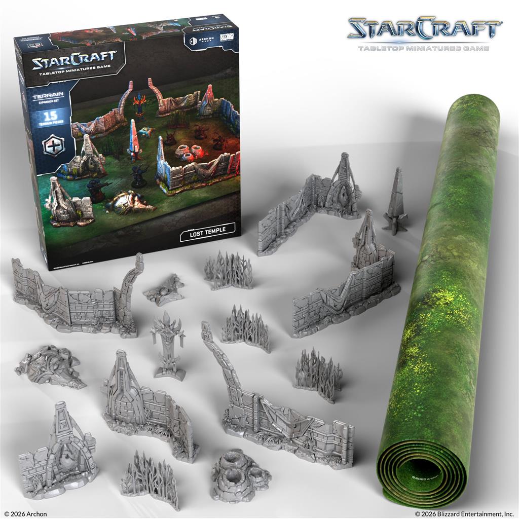 StarCraft® The Miniatures Game - Lost Temple - Terrain Expansion Set - EN