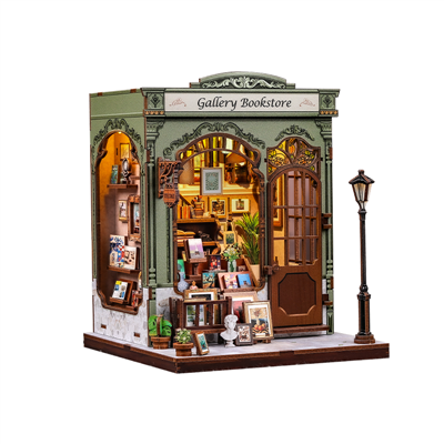 CuteBee - Miniature House - Gallery Bookstore