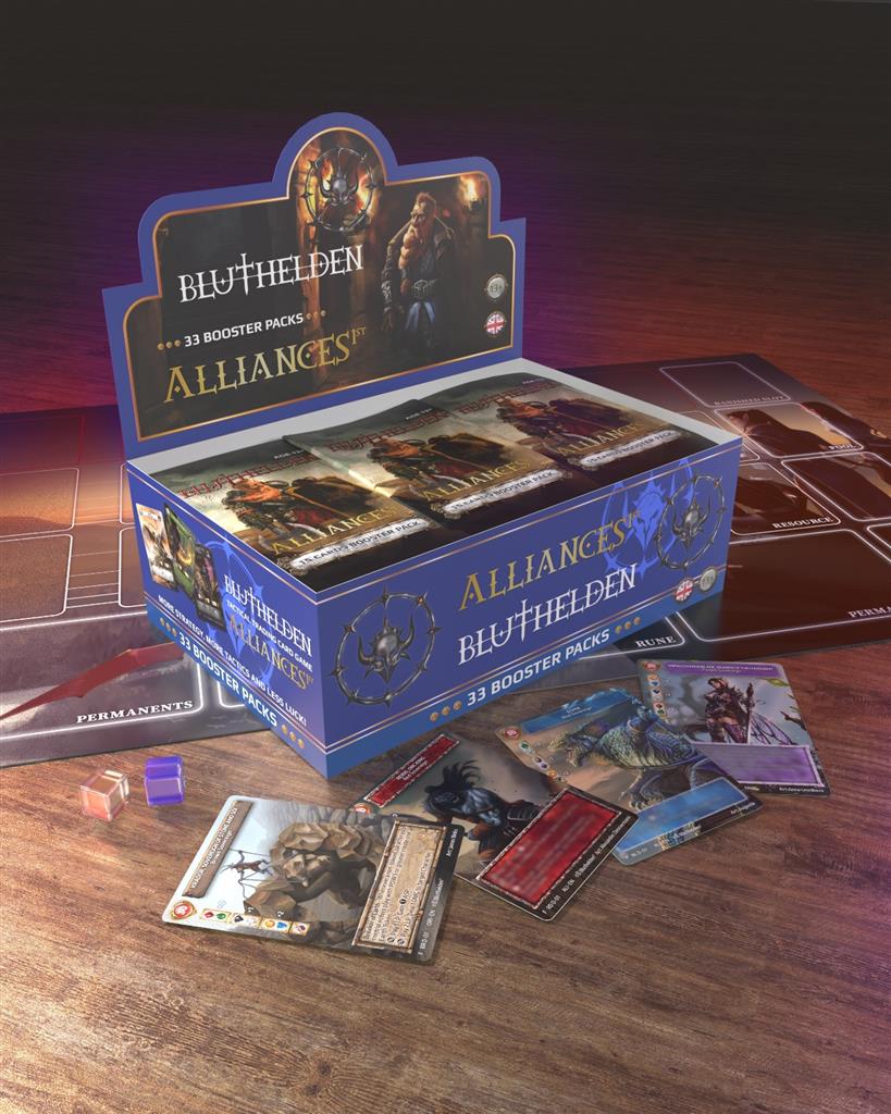 Bluthelden Alliances Booster Display (33 Packs) - EN