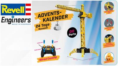 Adventskalender Revell Engineers Mega Crane