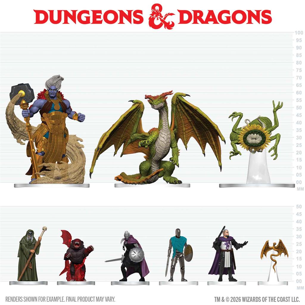 D&D Icons of the Realms: Adventures in Faerûn 10 ct. Booster Brick (Set 41) - EN