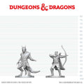 D&D Nolzur's Marvelous Miniatures: Elf Ranger & Dragonborn Monk - EN