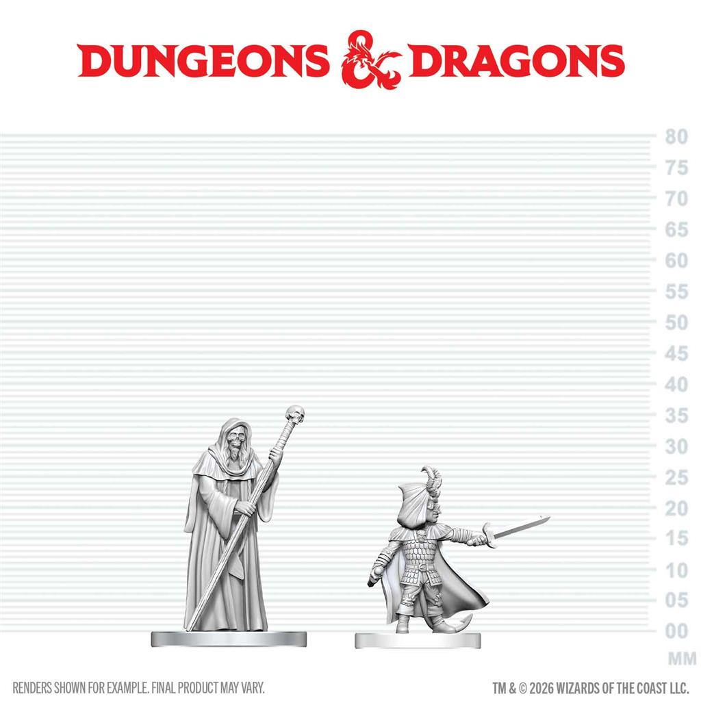 D&D Nolzur's Marvelous Miniatures: Cultist of Bhaal & Cultist of Myrkul - EN