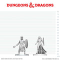 D&D Nolzur's Marvelous Miniatures: Black Gauntlet & Zhentilar Paladin of Bane - EN