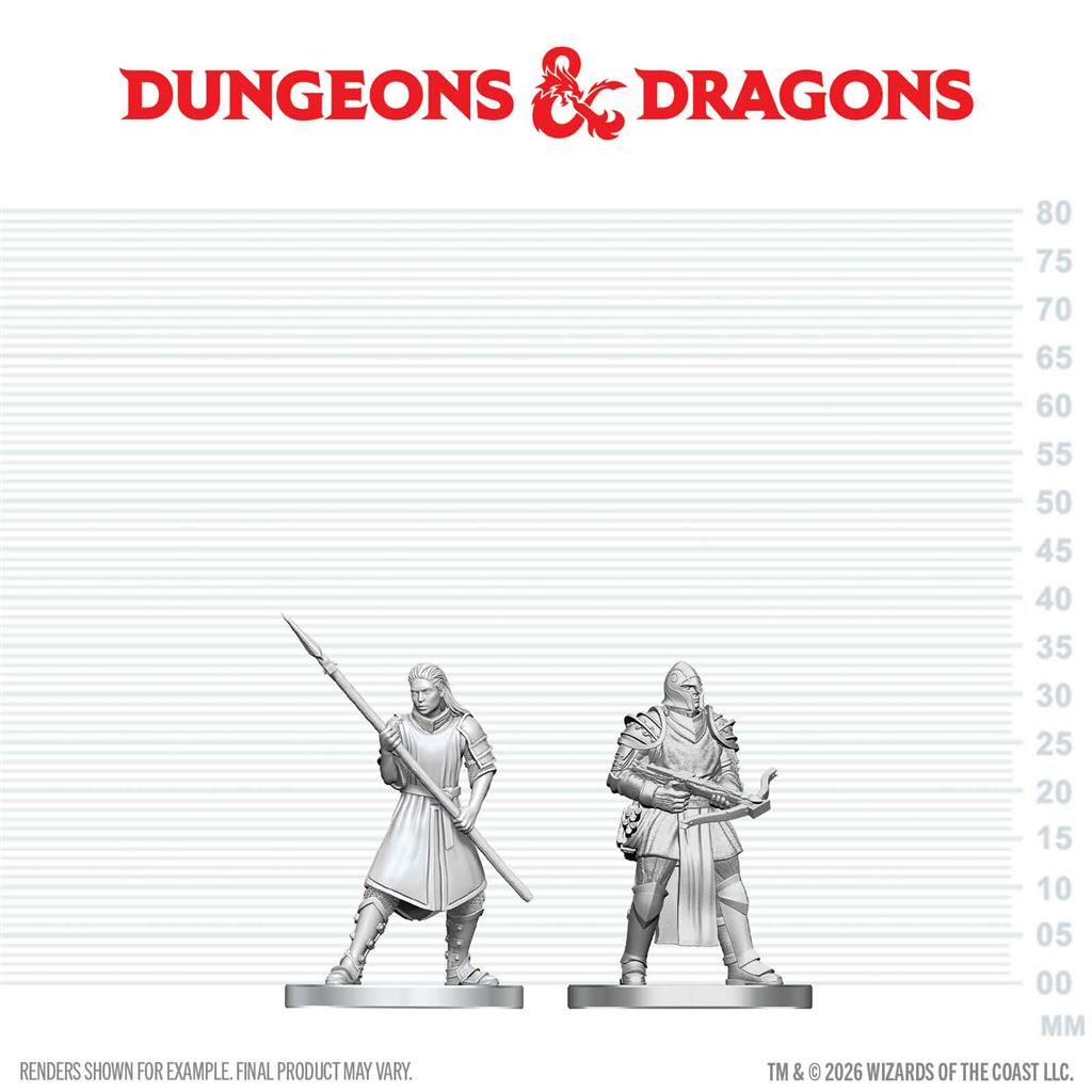 D&D Nolzur's Marvelous Miniatures: Town Guards - EN