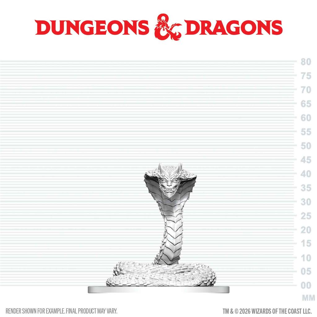 D&D Nolzur's Marvelous Miniatures: Guardian Naga - EN