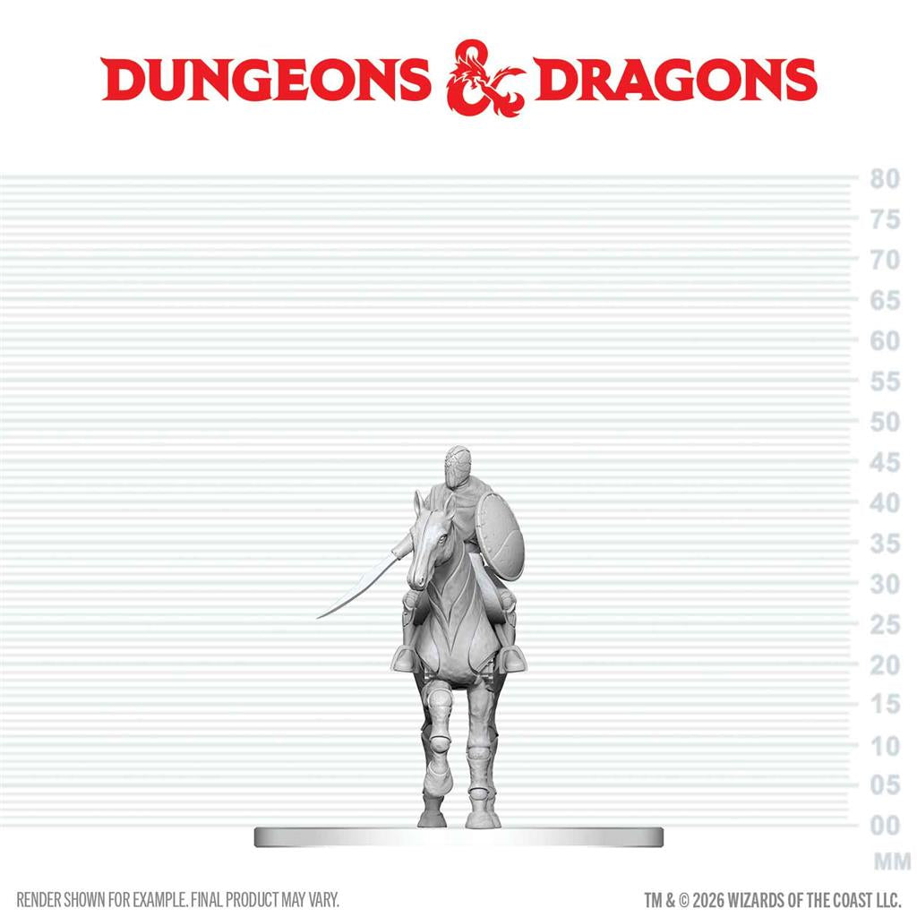 D&D Nolzur's Marvelous Miniatures: Nimblewright Steed with Rider - EN