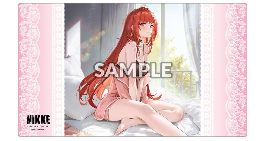 Bushi Supplies Playmat Vol.17 GODDESS OF VICTORY: NIKKE Design A Rapi: Red Hood Cherished Red
