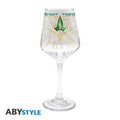The Lord Of The Rings - Stemmed Glass - Lorien Leaf