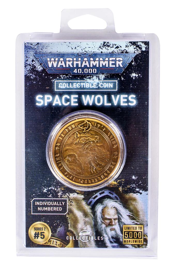 Warhammer 40,000 - Collectible Coin - Space Wolves
