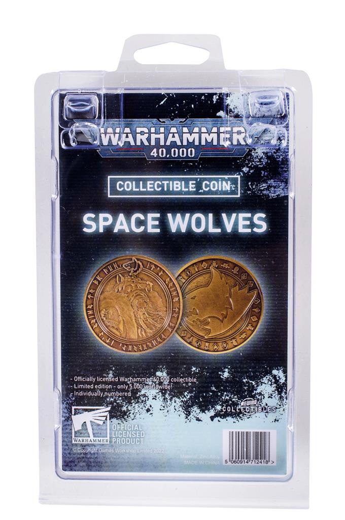 Warhammer 40,000 - Collectible Coin - Space Wolves
