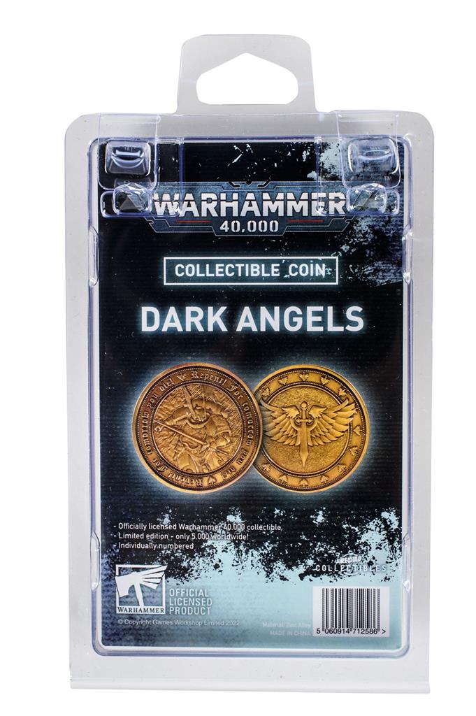 Warhammer 40,000 - Collectible Coin - Dark Angels