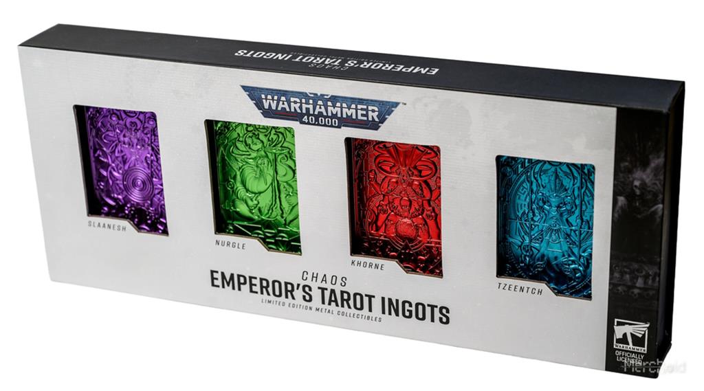 Warhammer 40,000 - Emporers Tarot Ingot (4Pack) - Chaos