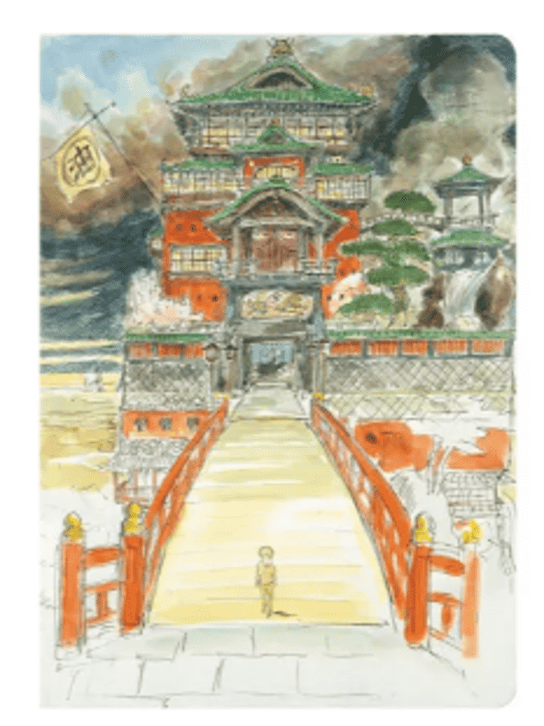 Spirited Away - Flexi Journal / Notebook - Aburaya