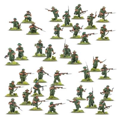 Bolt Action Gurkha Infantry Platoon